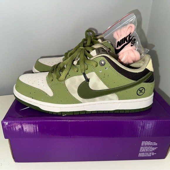 Nike SB Yuto Horigome Dunk Low Matcha - Picture 6 of 12